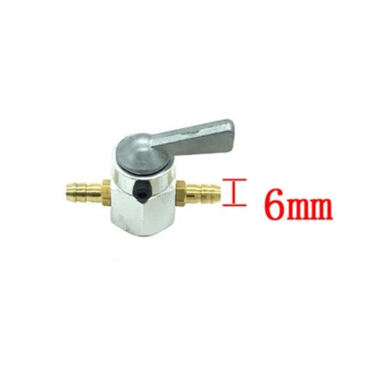 Universal Inline 6mm 8mm In-Line Petrol / Fuel Tap Motorcycle On-OFF Petcock Fuel Switch