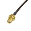 Pigtail CRC9-TS9 / SMA Socket RG174 15cm