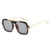  New Square Women Sunglasses Fashion Shades UV400 Retro Trending Leopard Green Gradient Men Sun Glasses