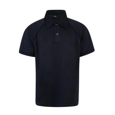 Performance-Sport-Poloshirt für Kinder, Unisex, paspeliert