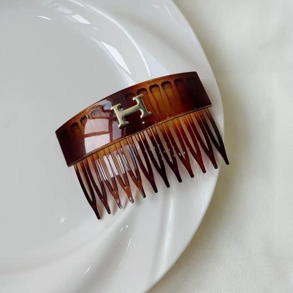 Korean H Letter Fluffy Princess Hairstyle Tooth Comb for Bangs