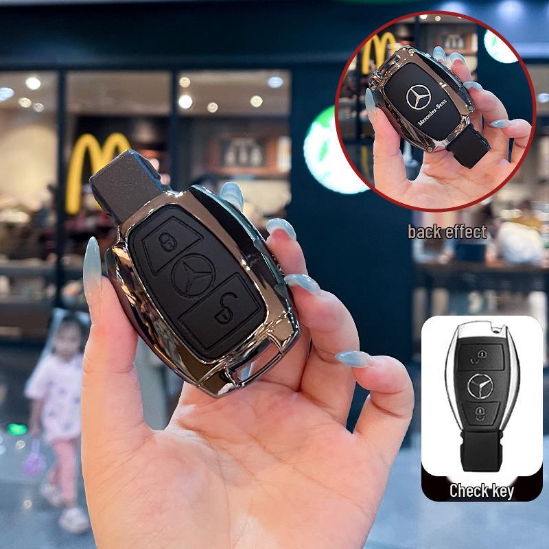 

Mercedes-Benz Key Case: Fits C300, E320L, GLC200, V260, Vito, S320 Models