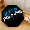 Carolina Panthers Printed Umbrella Lightweight for Travel Camping and Leisure a Musthave for Family Holidays and Birthday Gifts