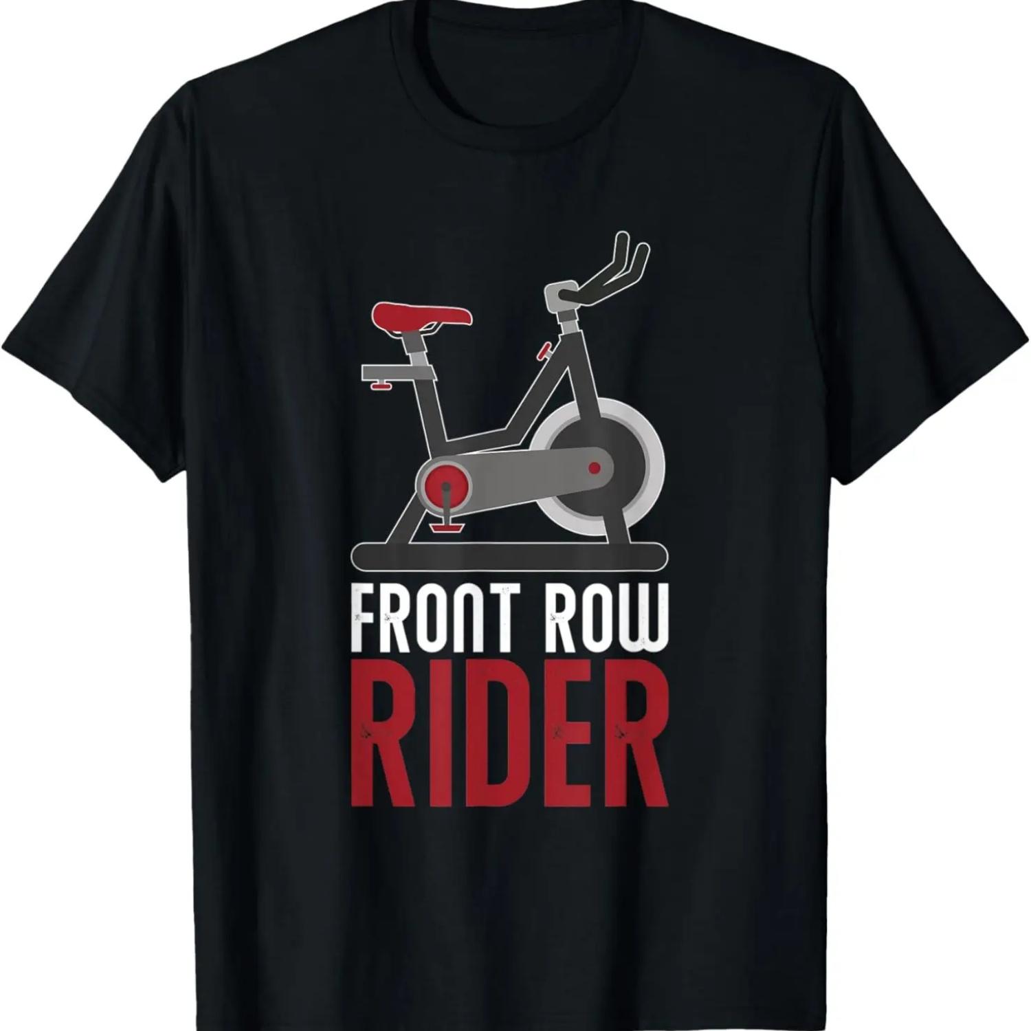 

Front Row Rider Spin Spinning Bike Gym T-Shirt XXXXXL чёрный