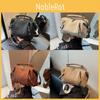Tasche Damen PU-Leder Umhängetasche mit Raffung für den täglichen Gebrauch