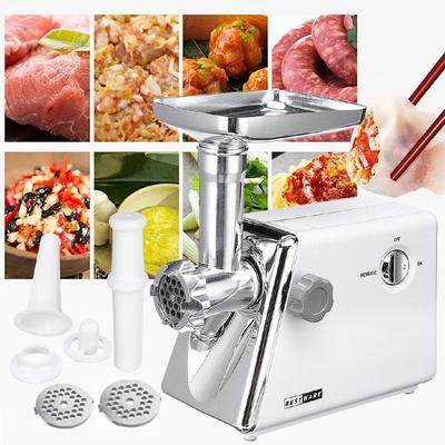 220V-240V 2800W 15x34x33cm Multifunction Electric Meat Grinder Sausage Machine Mincer Kitchen Tool Three Grinding Plates