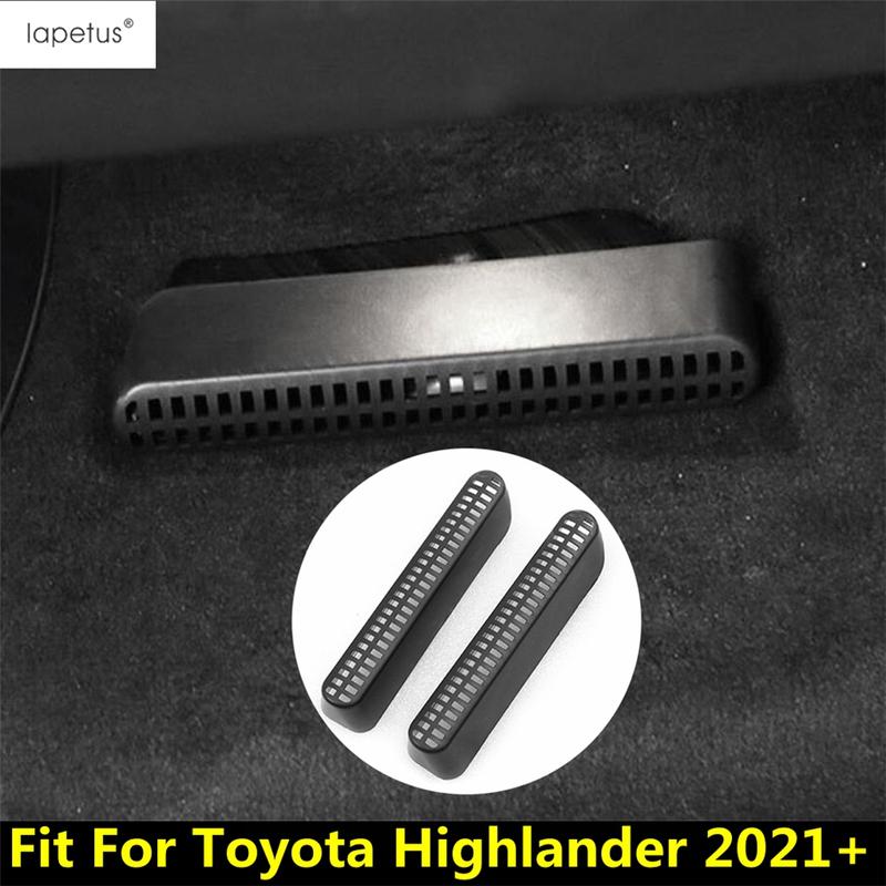 Car Seat Under Floor AC Air Outlet Duct Vent Anti-blocking Dust Cover Protection Accessories For Toyota Highlander  - 2025