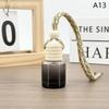 1Pcs Small Round Cap Empty Pendant Ornament Car Essential Oil Diffuser Fragrance Air Freshener Scent Perfume Bottle