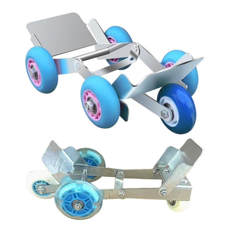 Flat Tire Wheel Puller Booster Electric Vehicle Trailer With Wheels Emergency Collapsible Furniture Moving Dolly For Motorcycle