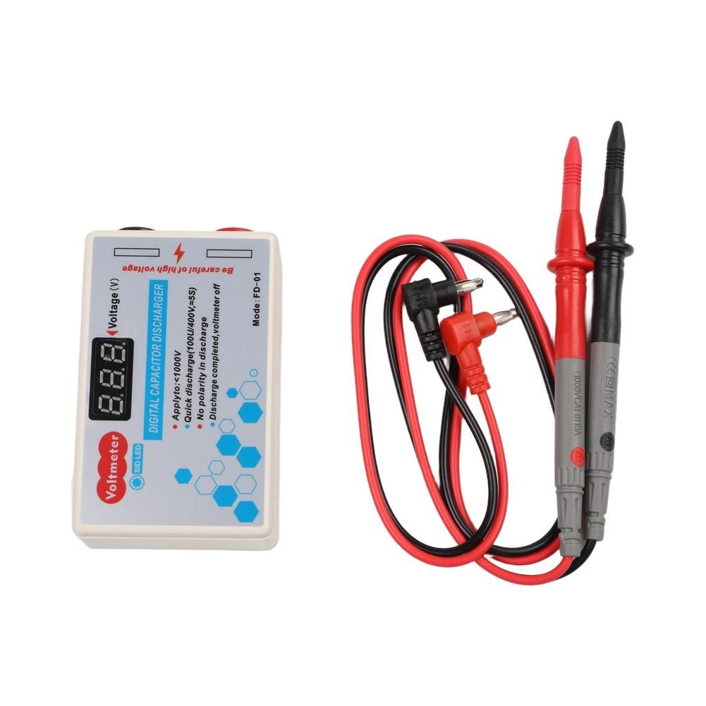 95mm*58mm*31mm Capacitor Protection Electric Shock Prevention Device Fast Discharge Tool No Polarity Discharge