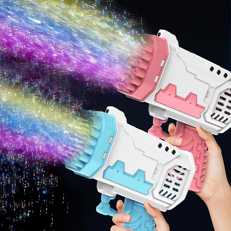 40 Hole Rocket Launcher Electric Bubble Machine Outdoor Children's Toys Outdoor Without Battery Without Bubble Water