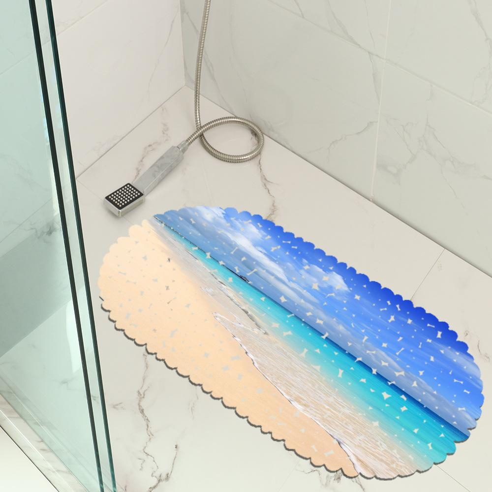Environmentally Friendly And Odorless Bathroom Door Mat, Non-Slip Mat, Bathtub Suction Cup Floor Mat, Foot Mat, Popular