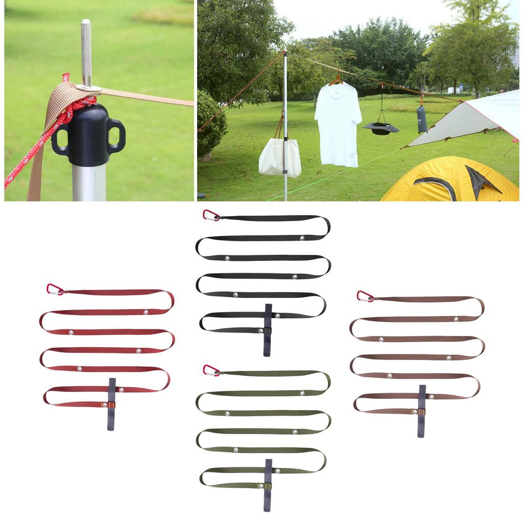 300cm Tent Extension Belt Lanyard Rope Heavy Duty Durable Hanging Strap