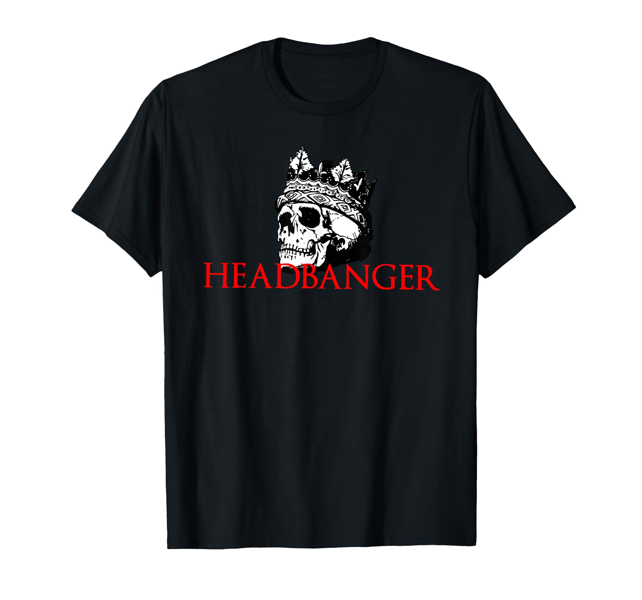 

Футболка Headbanger Skull Crown чёрный