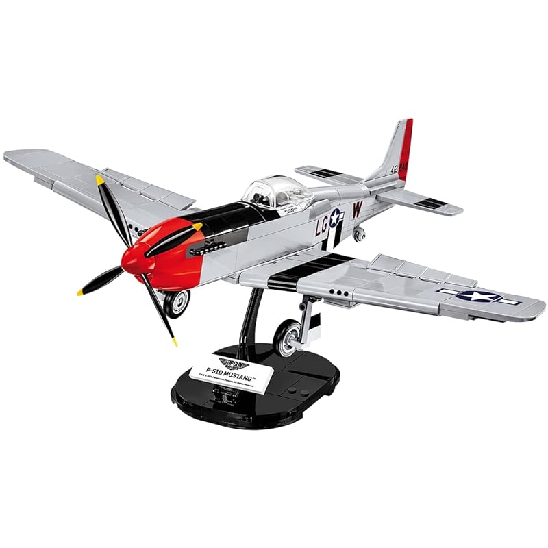 

COBI block movie top gun american army plane P-51D mustang 1/32 scale 350 pieces compatible with lego [MADI IN EU]5846