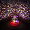 LED Starry Night Projector Colorful Night Light Sleeping Light Full Starry Projection Light Gift Atmosphere Starry Night Light