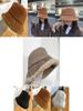 Cozy Lambswool Women's Winter Hat Fashionable Korean Style Bucket Hat For Cold Seasons