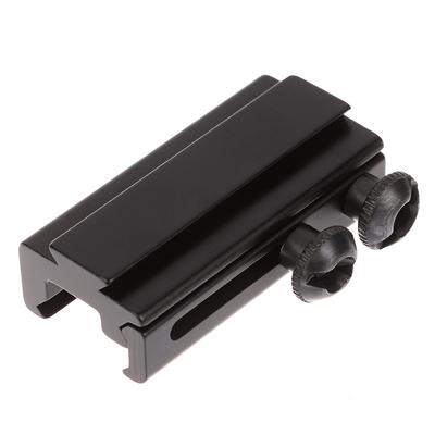 Wysokiej Jakości Przedłużka Szyny Jaskółczy Ogon 20mm do 14mm Szyna Montażowa Picatinny Weaver Adapter Baza Lunety Akcesoria Taktyczne do Polowania