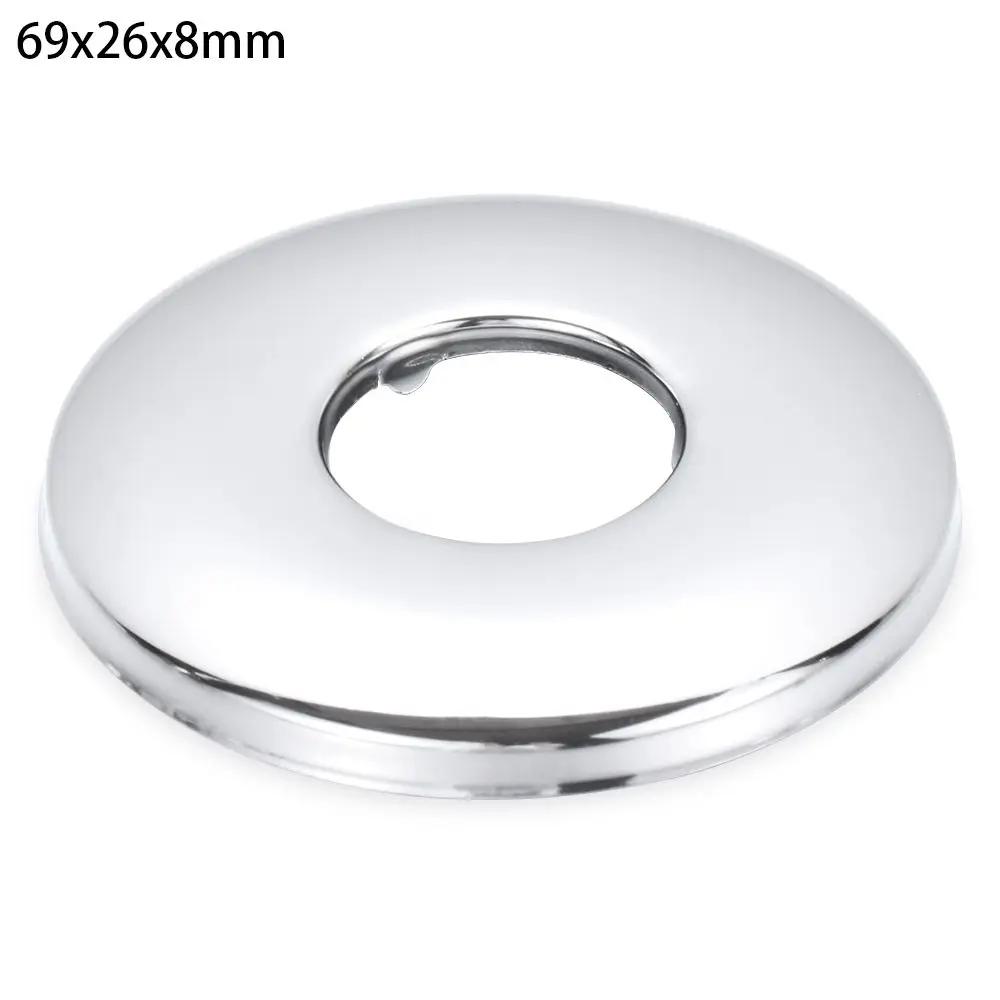 New Chrome Stainless Steel Flange Cover Pipe Wall Covers Faucet Decor Faucet Decorative Cover Faucet Accessories