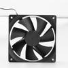 Black 12CM USB Desktop PC Case Fan, 5V