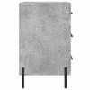 Vidaxl Bedside Table, Concrete Grey, 40X40X66 Cm