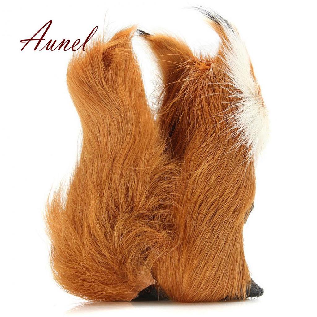 Christmas Tree Ornament Decoration Simulation Animal Squirrel Plush Lifelike