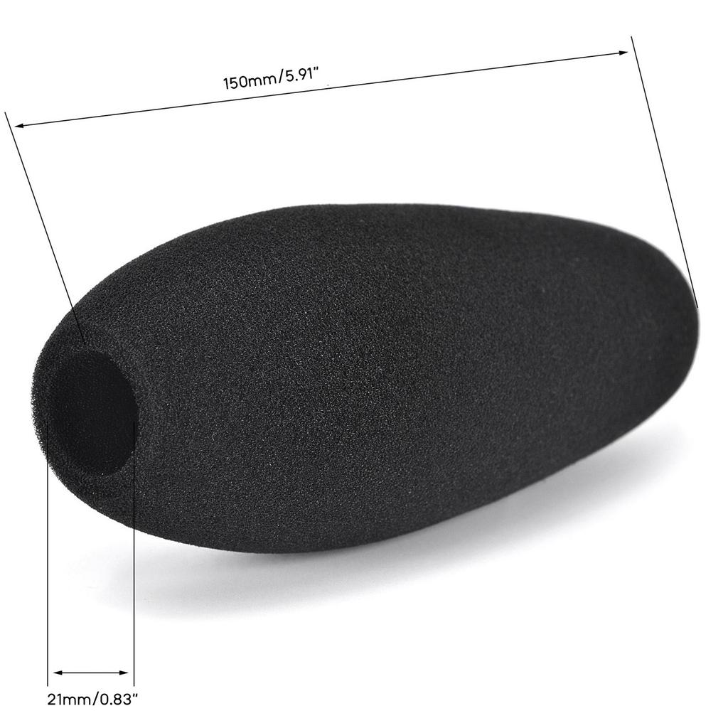 Portable Windscreen Cover Windproof Sponge Caps for ZOOM SGH-6/H2N/H4N PRO/H5 H6 H8 XYH-6 Recorder Wind Muff Filter
