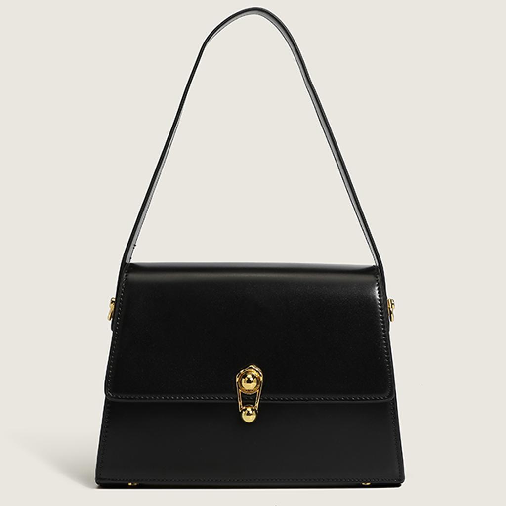 New Minimalist and Trendy Retro Style Portable and E Shoulder Briefcase Suitable for Daily Commuting and Short Business Trips