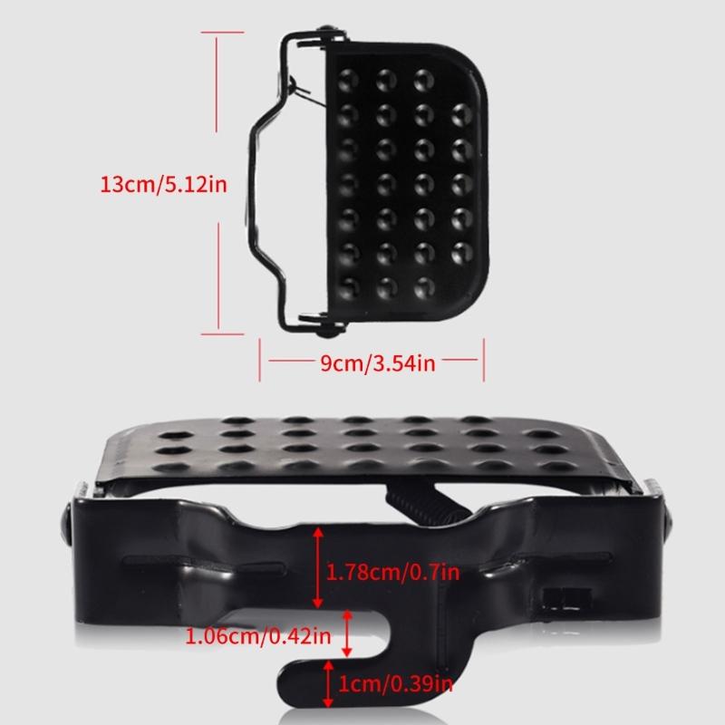 1 Pair of Bike Rear Pedals Folding Bike Pegs Footrest Steel Foot Peg For Kids Bike Bicycles Foot Plates Pedals Bike Pegs
