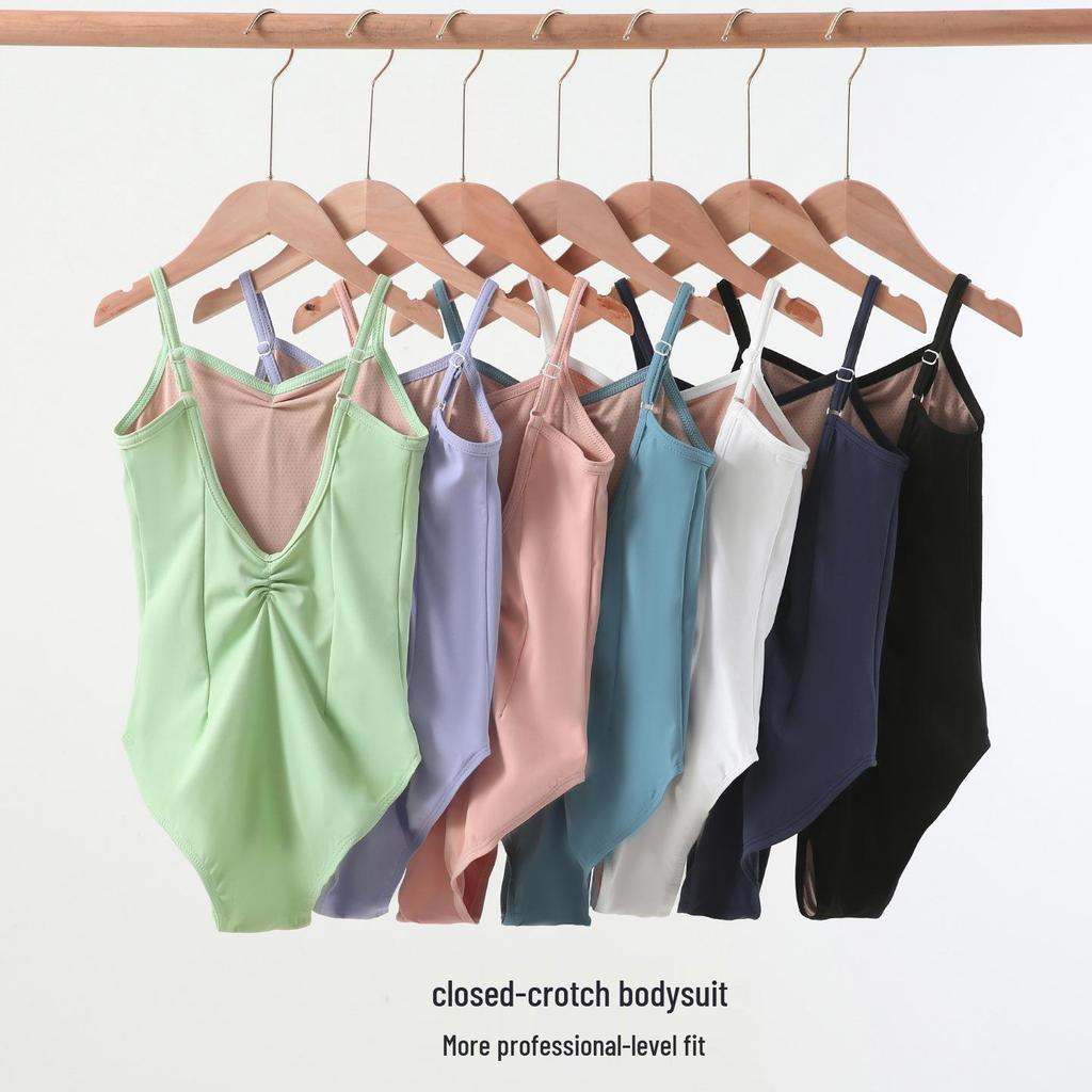 Children's Camisole Leotard for Dance, Skating, Ballet, and Chinese Dance Practice
