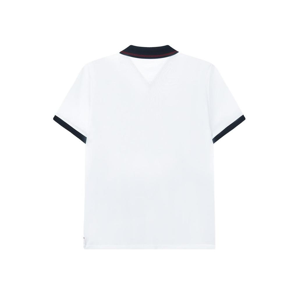 FILA Leisure Set Autumn Fashion Short Sleeve T-Shirt Knitted Long Pants Men sets White F11M321199GWT