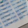 300 Pcs Bone Silver Hologram Sticker Holographic Tamper Evident Label High Security Warranty Seal Sticker with Serial Numbers(0.4 Inch X 2