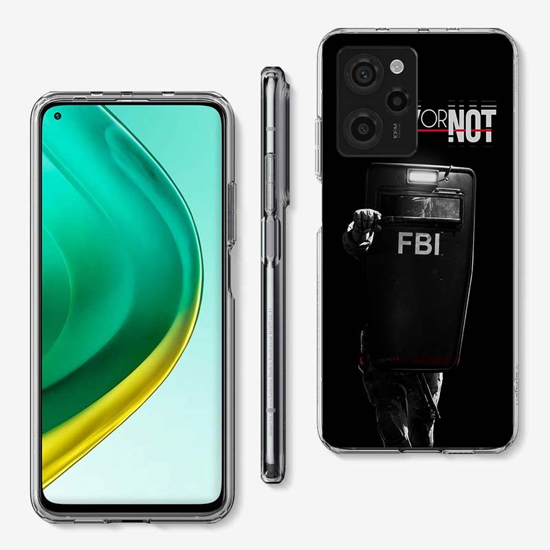 Police FBI Phone Case For Xiaomi Poco F7 Ultra X7 X5 X6 F6 Pro M5S M6 X3 X4 Mi 15 14 12T 11T 10T F5 F3 M4 Pro 11 Lite Cover Clea