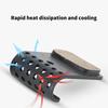Hydraulic Disc Brake Pad Highly Heat Dissipation Road Bike Cooling Brake Pad for ERX ER9 GRXGRP GR7 Bicycles Part
