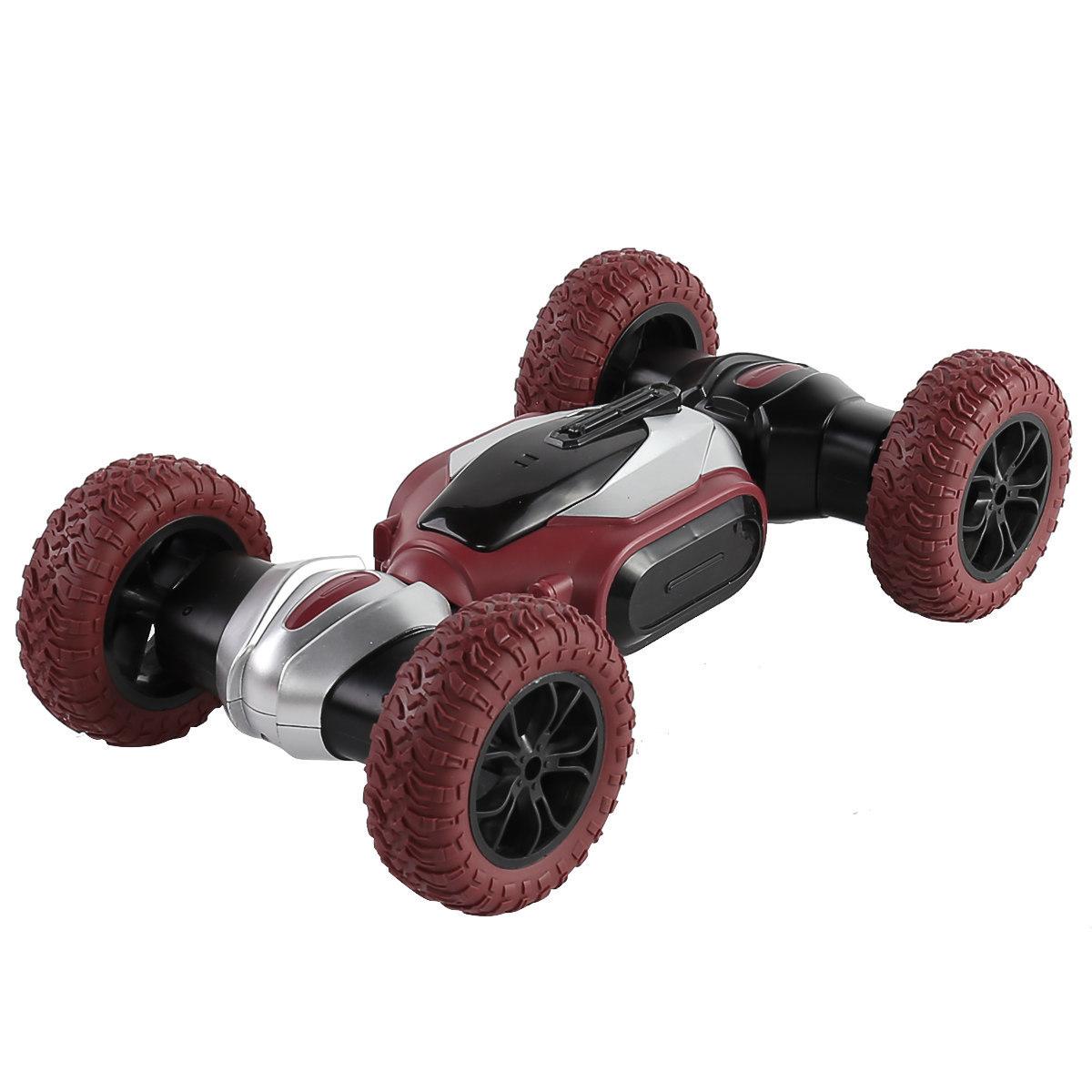 

Children s Toy Wireless Remote Control Toy Car Stunt Drifting Off-road Vehicle Four-wheel Drive Climbing Vehicle 2.4G Music Twisting Vehicle красный