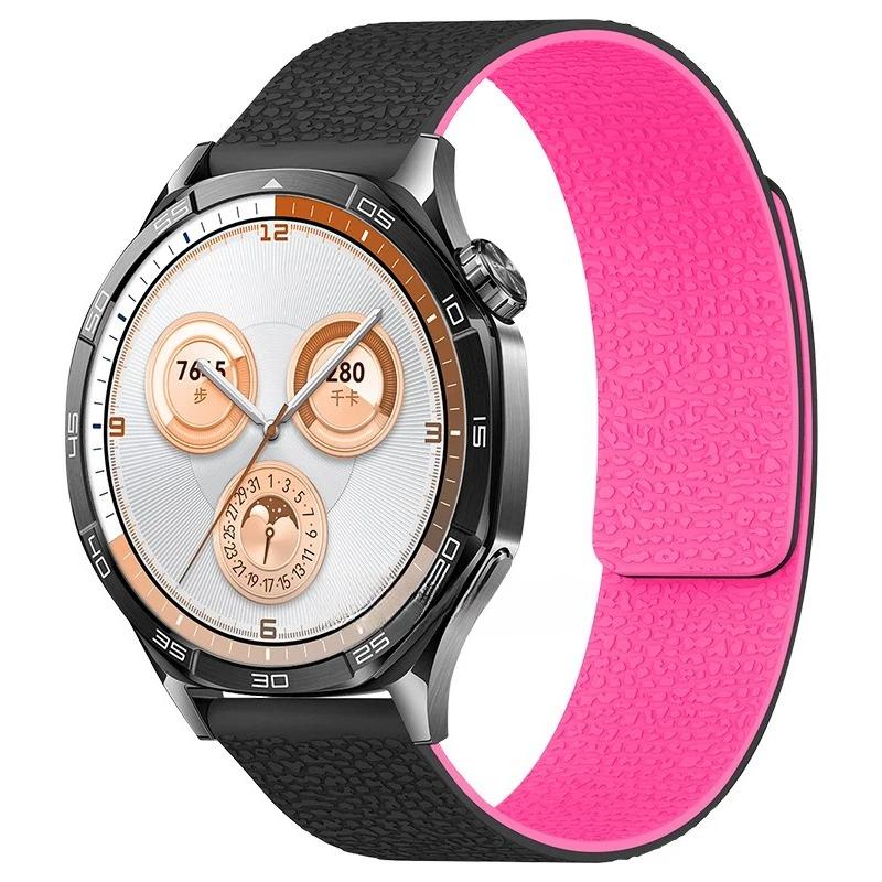 

18mm 20mm 22mm Magnetic Strap for Huawei Watch 5 GT5/4 46MM 3Pro 4Pro Sport Silicone Bracelet for Samsung Galaxy Watch 7 6 5 4 22mm