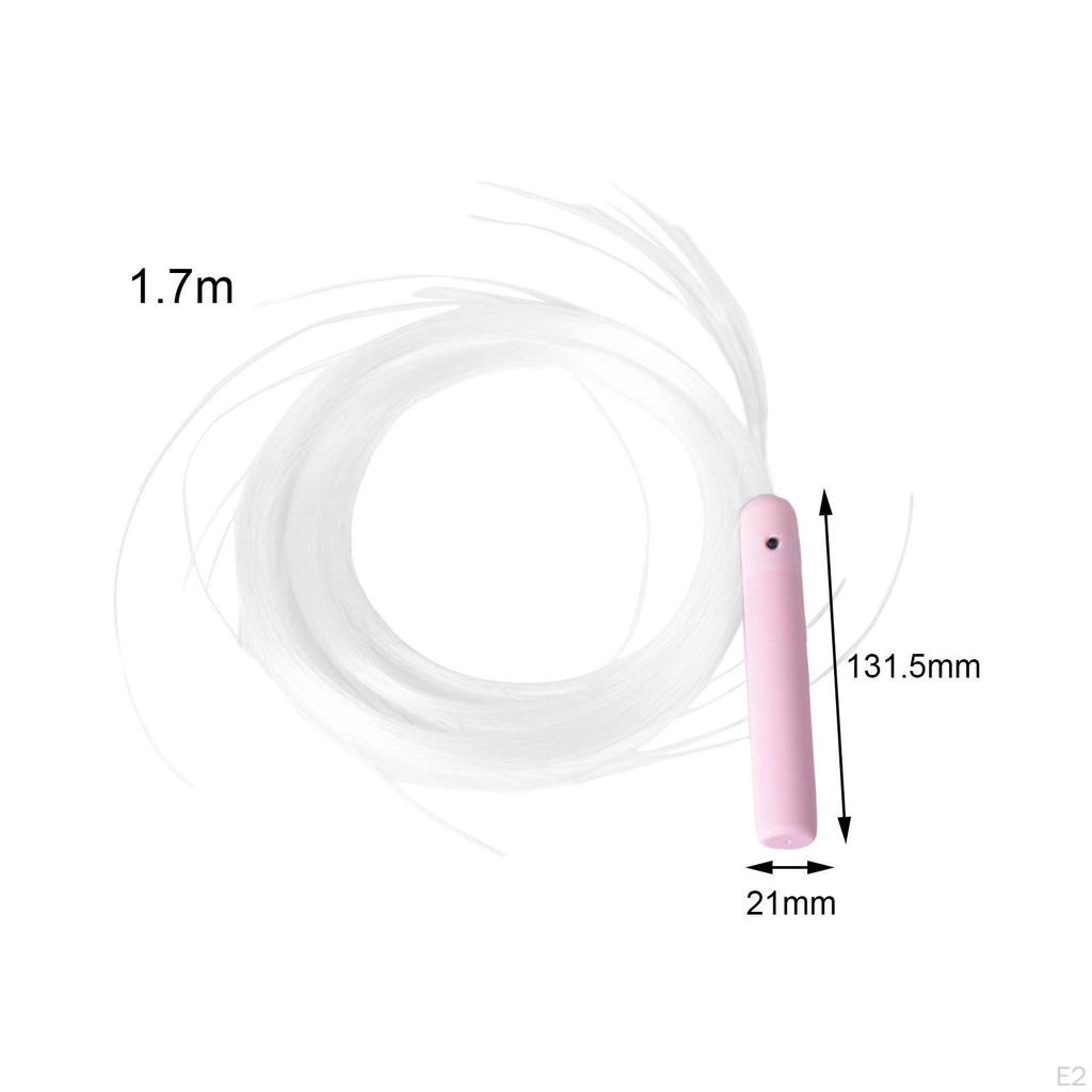 Toy Space 7 Color Effect Mode Bright LED Fiber Flip for Carnival Glow Toys Concerts Music Festival
