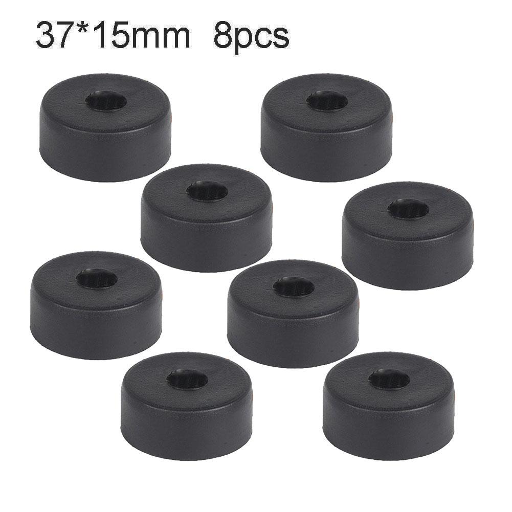 8pcs Speaker Cabinet Rubber Table Conical Full Size