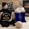 Licensed HHam Retro Radio Pillowcases Home Bedding Decorative Pillow Cover Wedding Super Soft Pillow Case