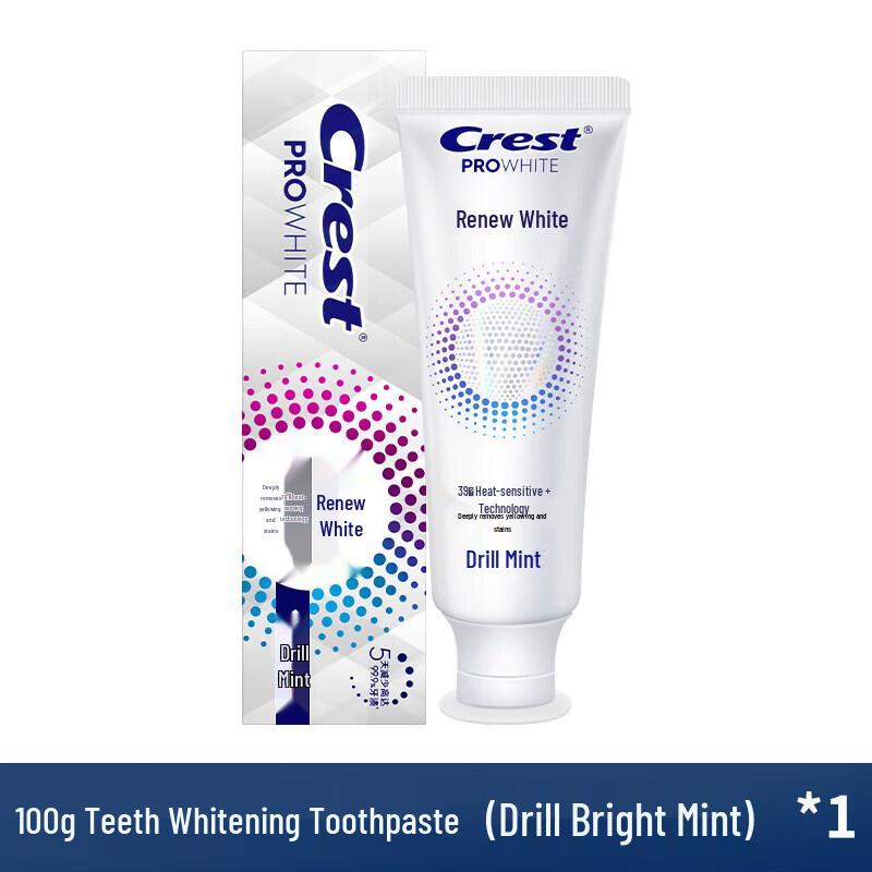 Crest Diamond Glow Heat Whitening Toothpaste
