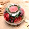 Thailand Red Rose Preserved Flower with Glass Cover – Valentine's and Christmas Gift