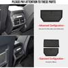 Auovo 8Pcs Anti-Dust Mats For Range Rover Evoque Accessories 2012-2018  Fit Center Console,Car Cup Holder Erts,Door Liners Interior For Land Rover