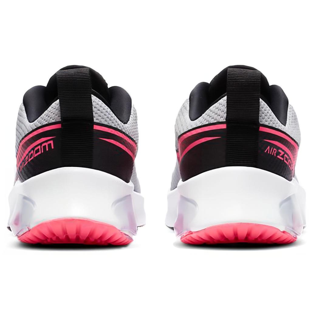 Nike Air Zoom Arcadia Synthetic Leather Low Top Running Shoes Gray Pink Unisex CK0715-002