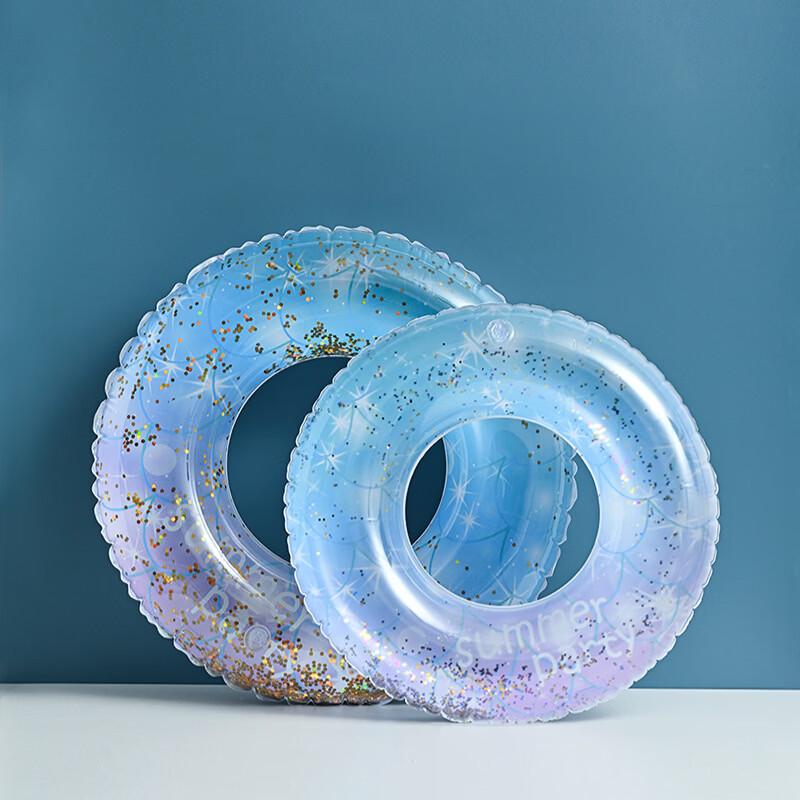 Sanhe Children s Inflatable PVC Swim Ring with Starry Sequins