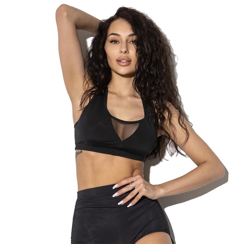 

Топ спортивний T12-C10 TotalFit XS Чорний (06399218) XXL чорний