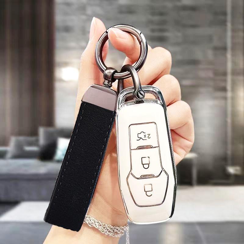 Tpu Car Styling Keyless Protector For Ford F-150 Mondeo Galaxy S-Max Explorer Ranger Car Remote Key Fob Shell Cover Case