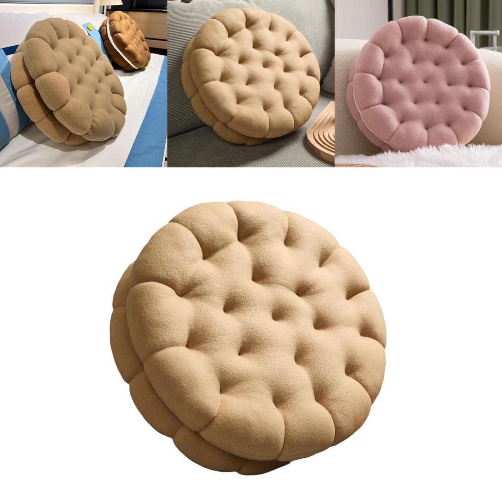 Cute And Creative Japanese Style Cookie Pillow For Office Nap And Sofa Decor