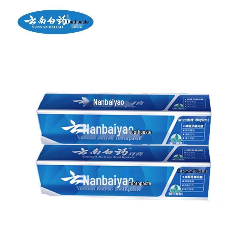 Yunnan Baiyao Spearmint Toothpaste Family Pack