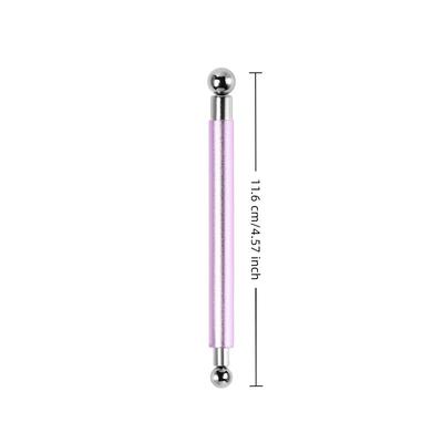 Double Headed Strong Magnetic Stick Cat Eye Magnet With 2 Steel Balls Nail Art Cylindrical For Uv Gel Polish Manicure Pen Tools
