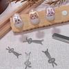 1/2 Pcs Cat Eye Magnet Stick Set Nail Art Tools Small Iron Piece Magnet Stick Create Bunny Pattern Magnetic Polish Effects Nail